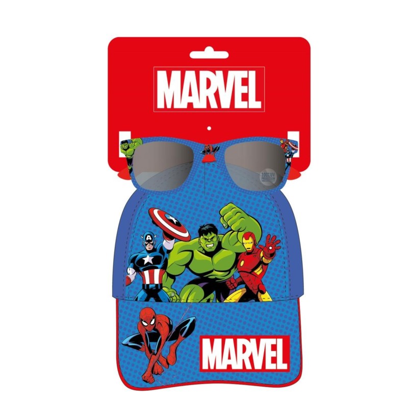Set gorra y gafas de sol avengers hulk - CI-2200010731 - Cerdá - AVENGERS