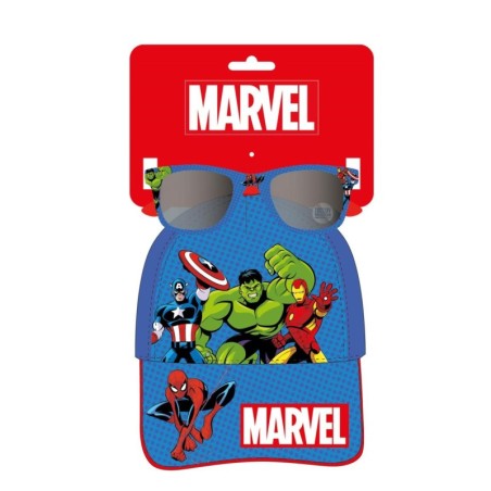 Set gorra y gafas de sol avengers hulk - CI-2200010731 - Cerdá - AVENGERS