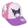 Gorra visera curva hello kitty kuromi - CI-2200010485 - Cerdá - HELLO KITTY