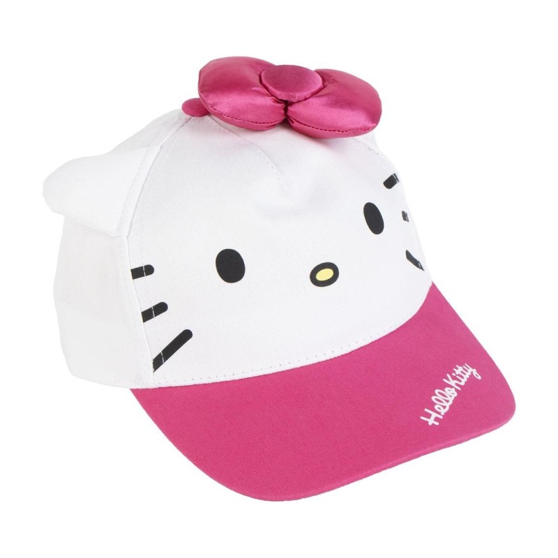 Gorra visera curva aplicaciones hello kitty - CI-2200010484 - Cerdá - HELLO KITTY