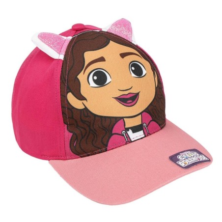 Gorra visera curva aplicaciones gabbys dollhouse - CI-2200010447 - Cerdá - GABBYÂ´S DOLLHOUSE