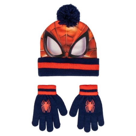 Conjunto 2 piezas gorro y guantes  spiderman - CI-2200010260 - Cerdá - SPIDERMAN