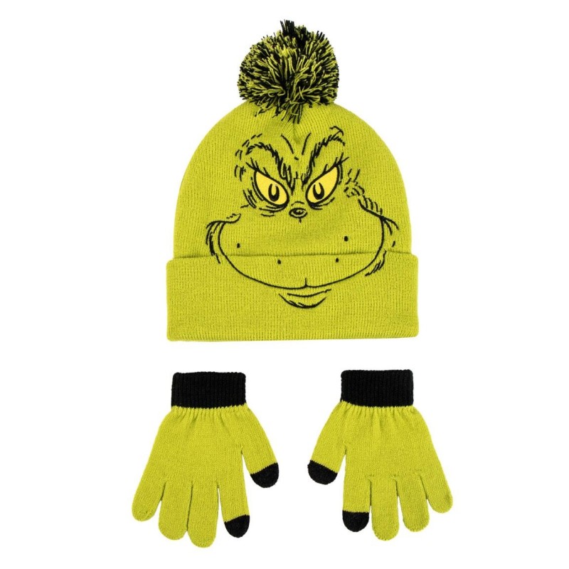 Conjunto 2 piezas gorro y guantes  the grinch - CI-2200010578 - Cerdá - THE GRINCH