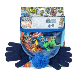 Conjunto 3 piezas gorro+braga+guantes  snood avengers - CI-2200010254 - Cerdá - AVENGERS