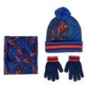 Conjunto 3 piezas gorro+braga+guantes  snood spiderman - CI-2200010255 - Cerdá - SPIDERMAN