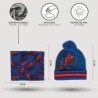Conjunto 3 piezas gorro+braga+guantes  snood spiderman - CI-2200010255 - Cerdá - SPIDERMAN