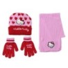 Conjunto 3 piezas gorro+braga+guantes  bufanda hello kitty - CI-2200010589 - Cerdá - HELLO KITTY