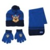Conjunto 3 piezas gorro+braga+guantes  bufanda paw patrol - CI-2200010579 - Cerdá - PAW PATROL