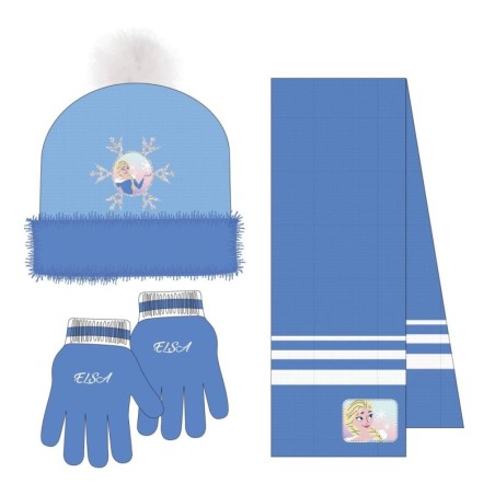 Conjunto 3 piezas gorro+braga+guantes  bufanda frozen - CI-2200010587 - Cerdá - FROZEN