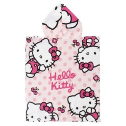 Poncho microfibra hello kitty - CI-2200010391 - Cerdá - HELLO KITTY