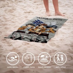 Toalla microfibra attack on titan - CI-2200010220 - Cerdá - ATTACK ON TITAN