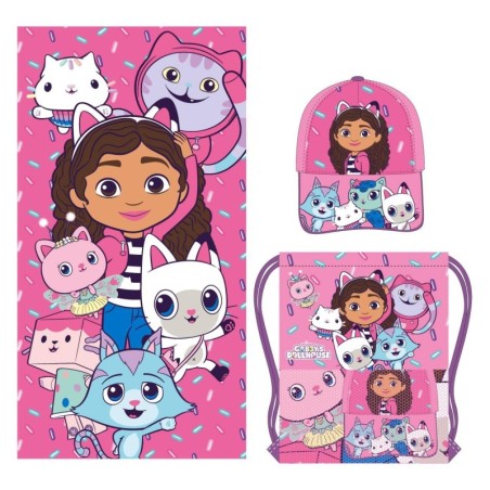Set saquito+toalla  gabbys dollhouse - CI-2200010481 - Cerdá - GABBYÂ´S DOLLHOUSE