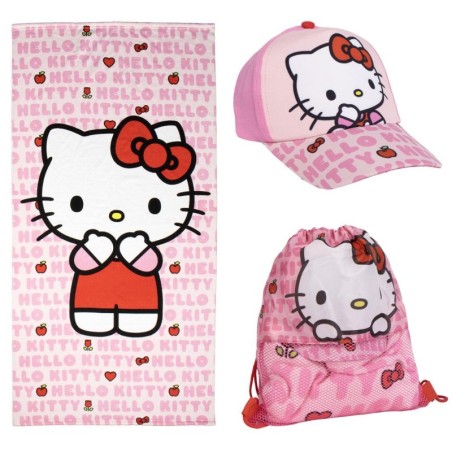 Set saquito+toalla  hello kitty - CI-2200010470 - Cerdá - HELLO KITTY