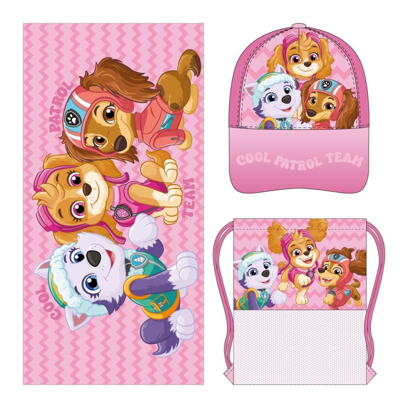 Set saquito+toalla  paw patrol - CI-2200010694 - Cerdá - PAW PATROL