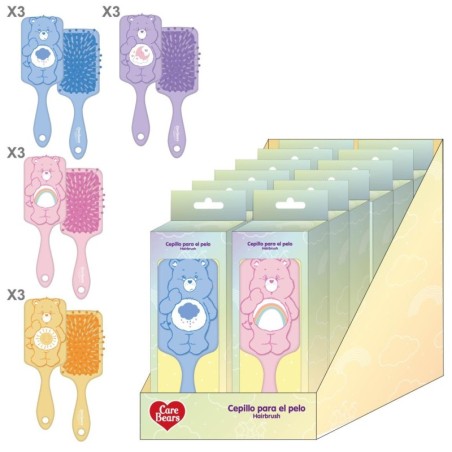 Cepillo rectangular  care bears - CI-2500003660 - Cerdá - CARE BEARS