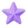 Bombas de baño forma estrella colores variados  5 cm 35g-IDC-40670-IDC INSTITUTE
