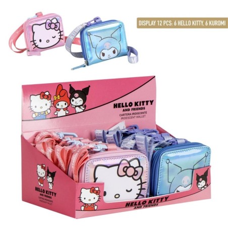 Monedero iridiscente hello kitty kuromi - CI-2100005921 - Cerdá - HELLO KITTY