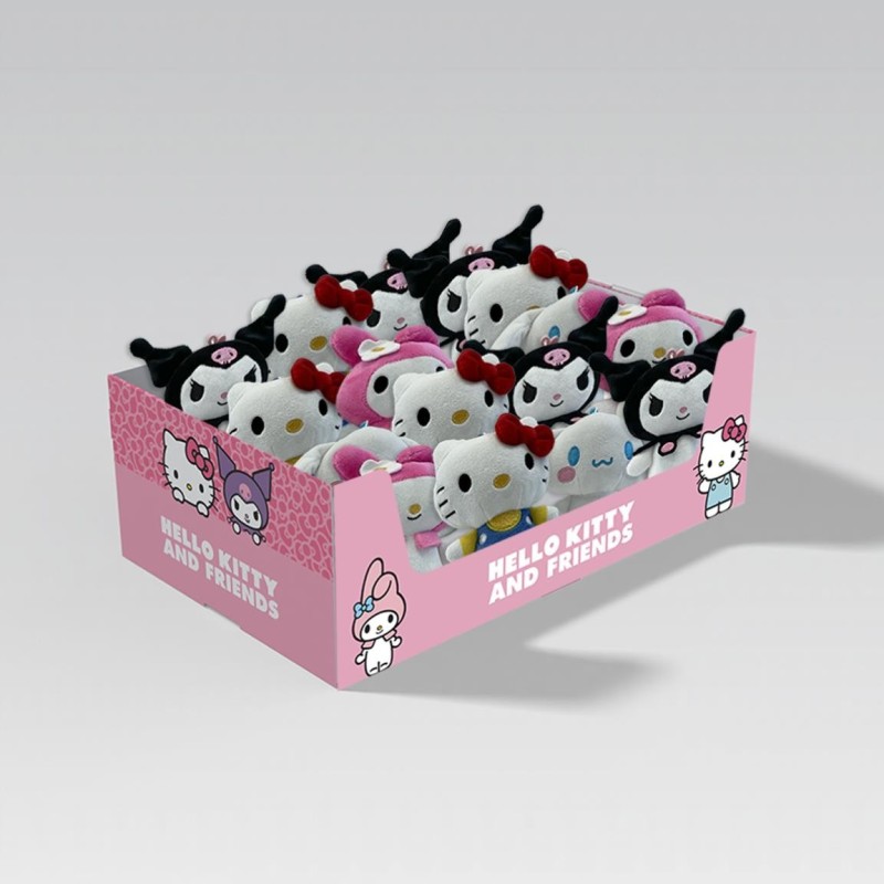 24 llaveros clip en display sobremesa hello kitty - CI-2600003165 - Cerdá - HELLO KITTY