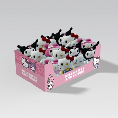 24 llaveros clip en display sobremesa hello kitty - CI-2600003165 - Cerdá - HELLO KITTY