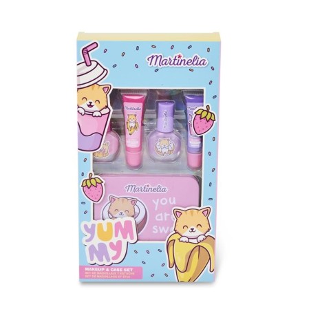 Set maquillaje en caja metálica yummy-MA-24167-MARTINELIA