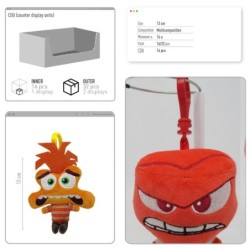 24 llaveros clip en display sobremesa inside out - CI-2600003118 - Cerdá - INSIDE OUT