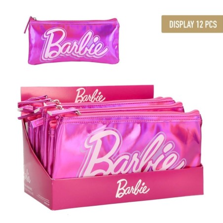 Estuche portatodo iridiscente barbie - CI-2700001724 - Cerdá - BARBIE