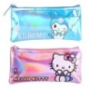 Estuche portatodo iridiscente hello kitty kuromi - CI-2700001722 - Cerdá - HELLO KITTY