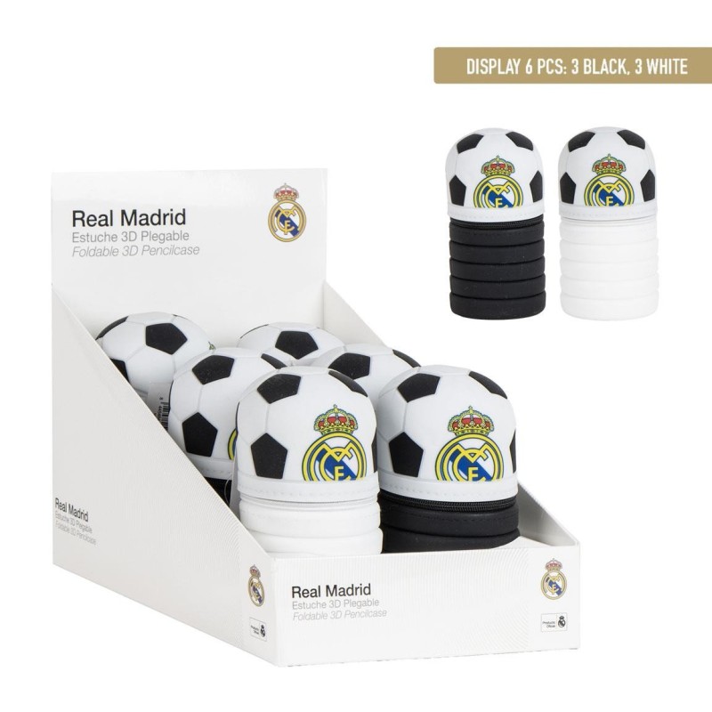 Estuche portatodo silicona real madrid - CI-2700001945 - Cerdá - REAL MADRID