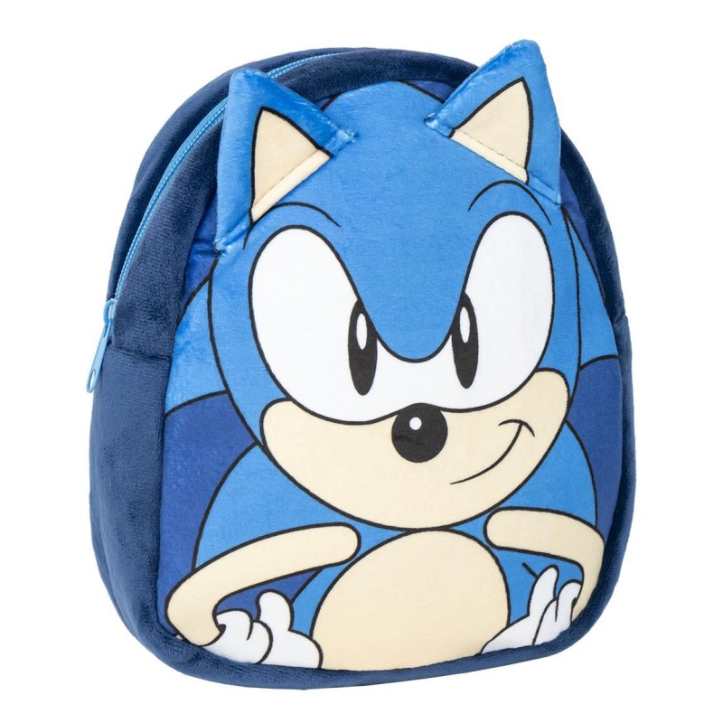 Mochila guarderia personaje peluche sonic - CI-2100005065 - Cerdá - SONIC