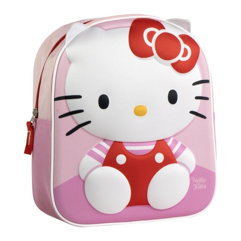 Mochila infantil 3d aplicaciones hello kitty - CI-2100005848 - Cerdá - HELLO KITTY