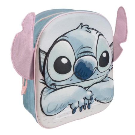 Mochila infantil 3d aplicaciones stitch - CI-2100005076 - Cerdá - STITCH