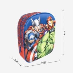 Mochila infantil 3d avengers - CI-2100005348 - Cerdá - AVENGERS