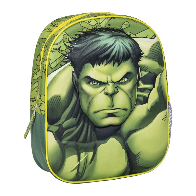 Mochila infantil 3d avengers hulk - CI-2100005109 - Cerdá - AVENGERS