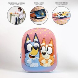 Mochila infantil 3d bluey - CI-2100005867 - Cerdá - BLUEY