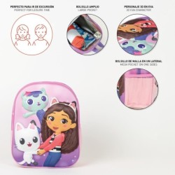 Mochila infantil 3d gabbys dollhouse - CI-2100005107 - Cerdá - GABBYÂ´S DOLLHOUSE
