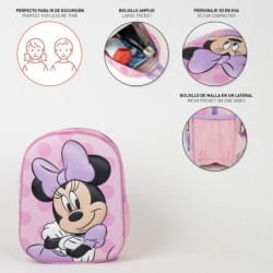 Mochila infantil 3d minnie - CI-2100005113 - Cerdá - MINNIE