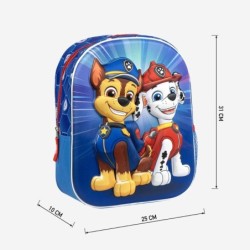 Mochila infantil 3d paw patrol - CI-2100005868 - Cerdá - PAW PATROL