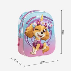 Mochila infantil 3d paw patrol skye - CI-2100005834 - Cerdá - PAW PATROL