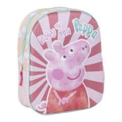 Mochila infantil 3d peppa...