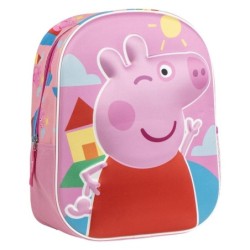 Mochila infantil 3d peppa...