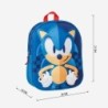 Mochila infantil 3d sonic - CI-2100005110 - Cerdá - SONIC