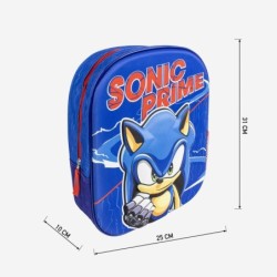 Mochila infantil 3d sonic prime - CI-2100005349 - Cerdá - SONIC PRIME
