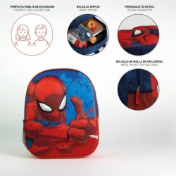 Mochila infantil 3d spiderman - CI-2100005871 - Cerdá - SPIDERMAN