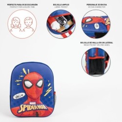 Mochila infantil 3d spiderman - CI-2100005347 - Cerdá - SPIDERMAN