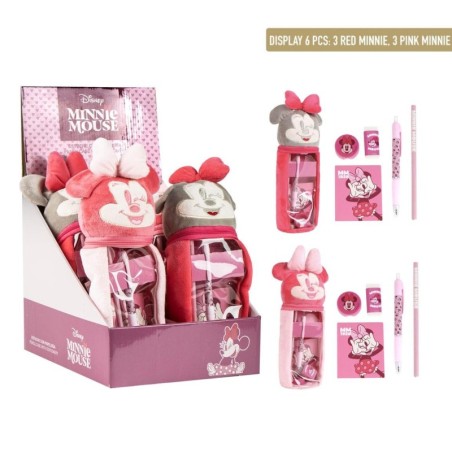 Estuche portatodo peluche minnie - CI-2700001711 - Cerdá - MINNIE