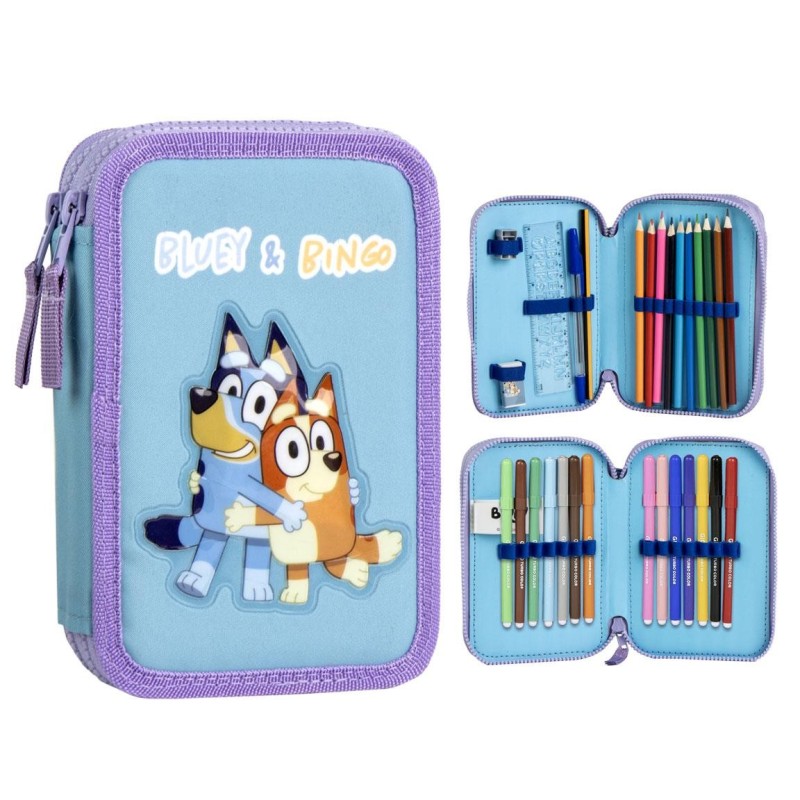 Plumier con accesorios bluey - CI-2700001703 - Cerdá - BLUEY