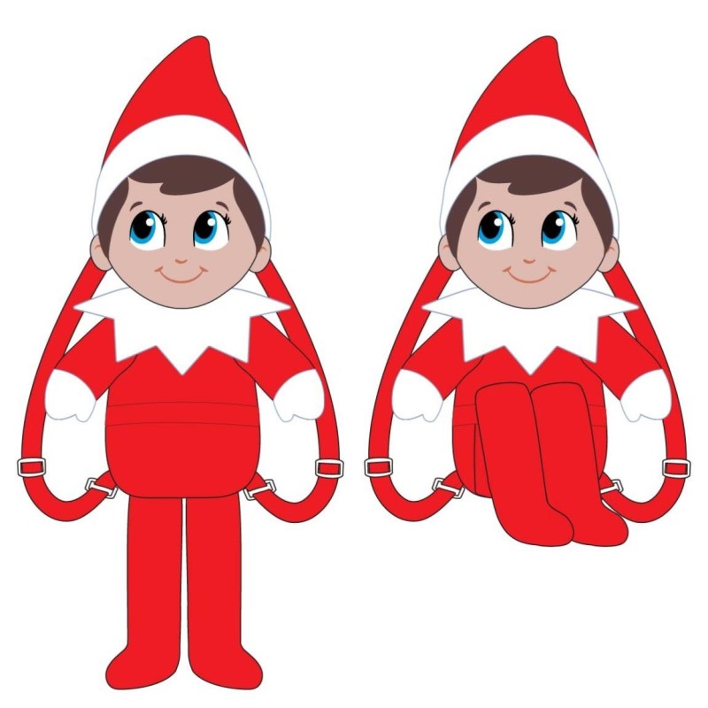 Mochila infantil personaje peluche the elf - CI-2100006359 - Cerdá - THE ELF