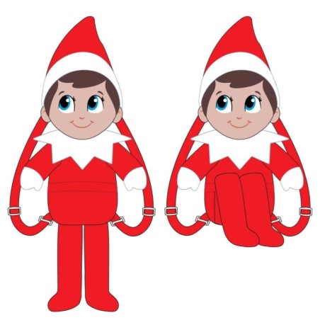 Mochila infantil personaje peluche the elf - CI-2100006359 - Cerdá - THE ELF