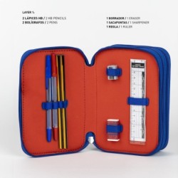 Plumier con accesorios giotto avengers - CI-2700001258 - Cerdá - AVENGERS