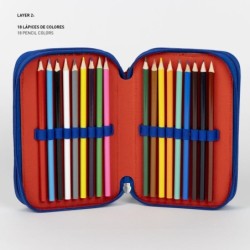 Plumier con accesorios giotto avengers - CI-2700001258 - Cerdá - AVENGERS